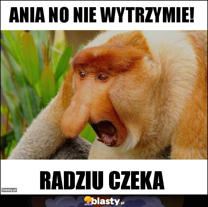 Ania no nie wytrzymie!