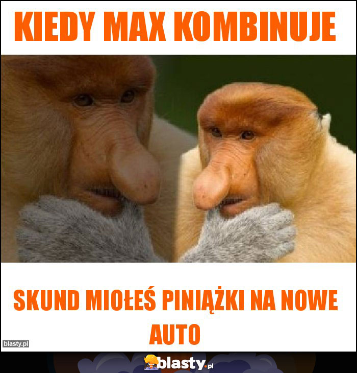 Kiedy Max kombinuje