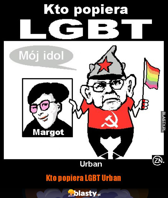 Kto popiera LGBT Urban