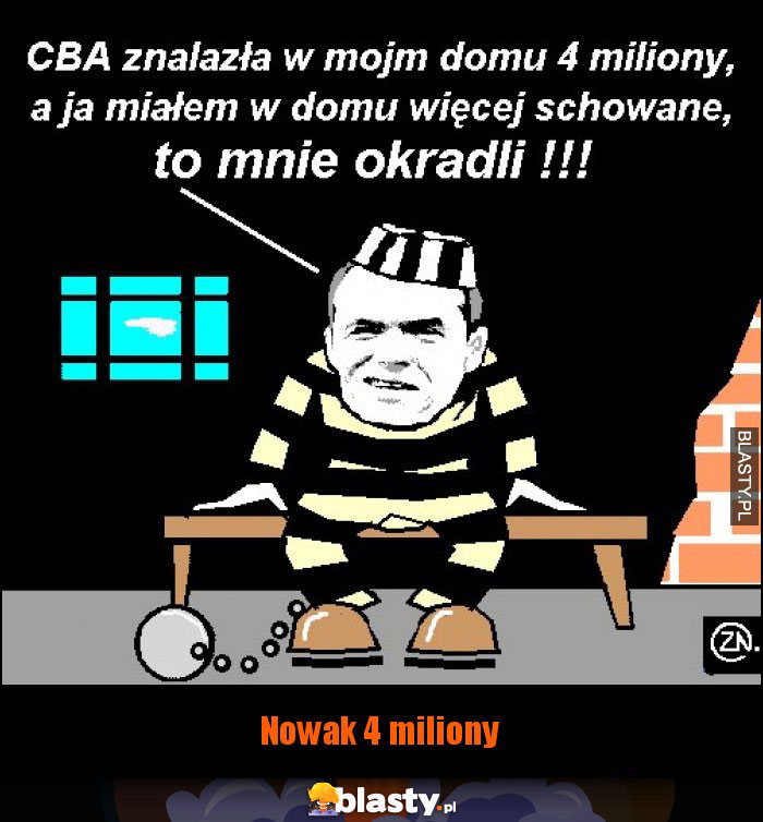 Nowak 4 miliony