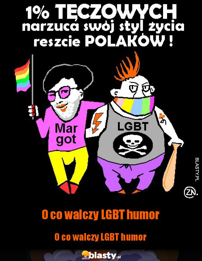 O co walczy LGBT humor