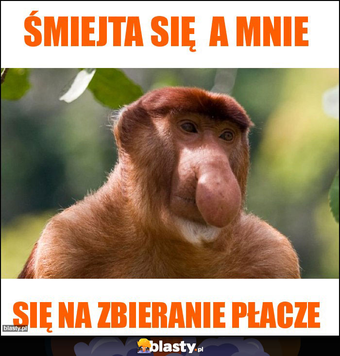 Śmiejta się  a mnie