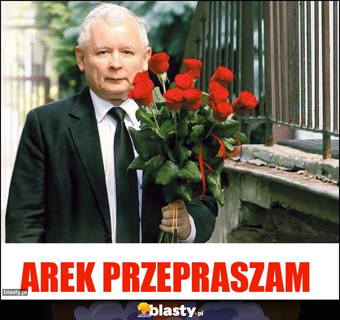 Arek przepraszam