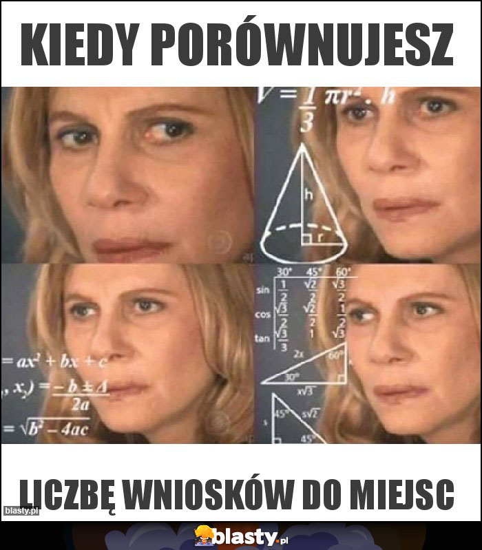 kiedy porównujesz