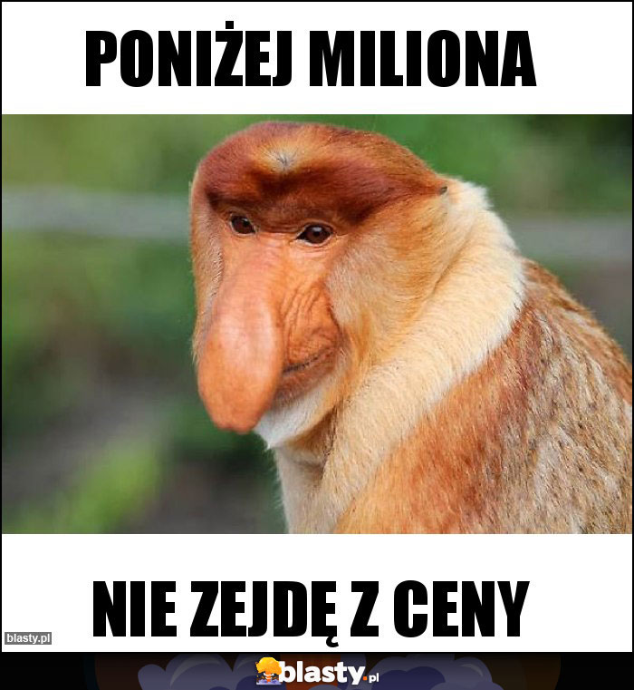 Poniżej miliona