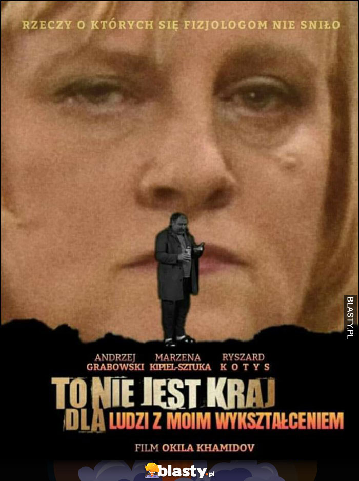 To nie jest kraj dla ludzi z moim wykształceniem okładka filmu przeróbka kiepscy