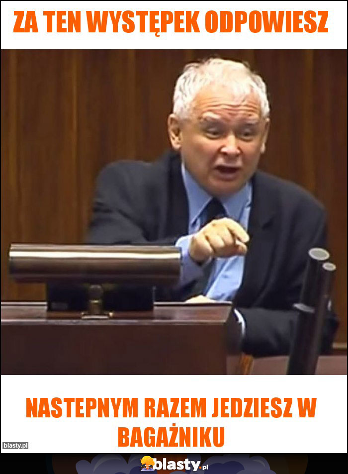 za ten występek odpowiesz