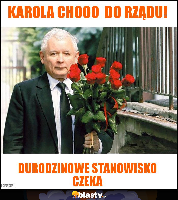 Karola chooo  do rządu!