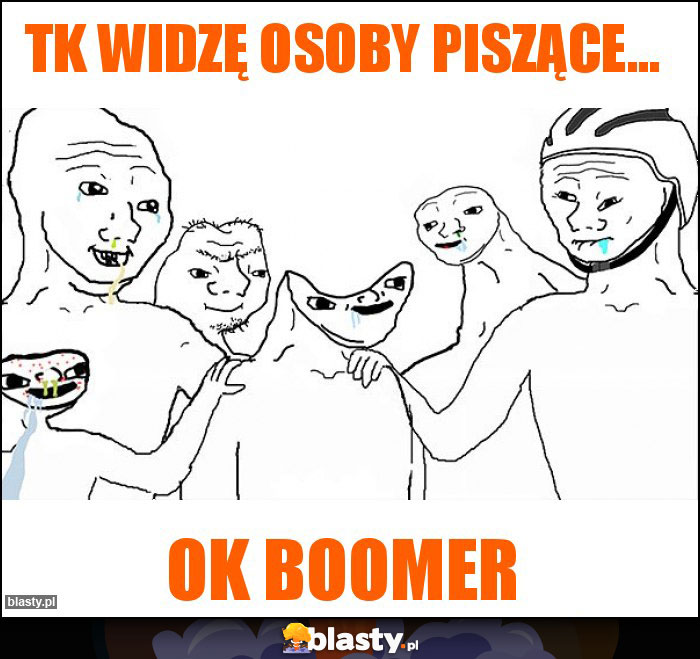 TK widzę osoby piszące...