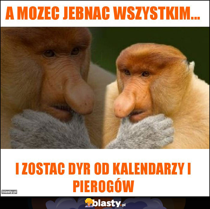 A mozec jebnac wszystkim...