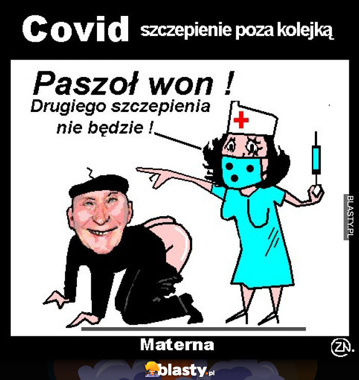 Covid drugie szczepienie  Materna