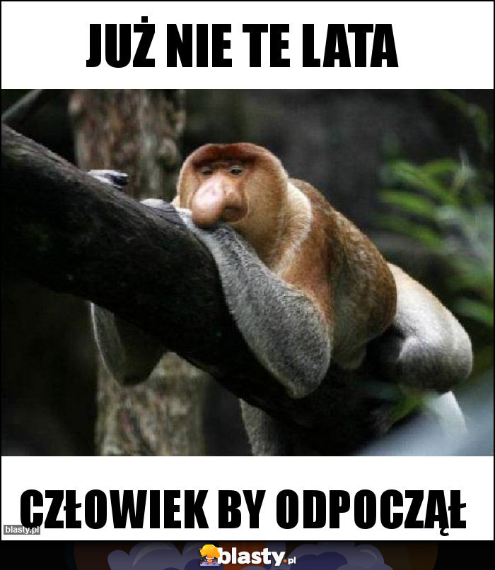 Już nie te lata