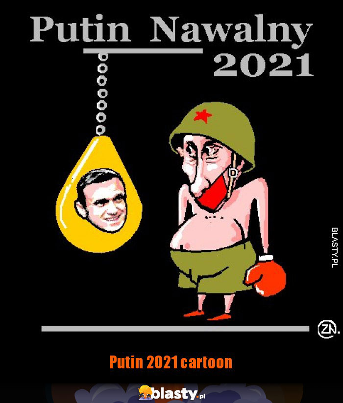 Putin 2021 cartoon