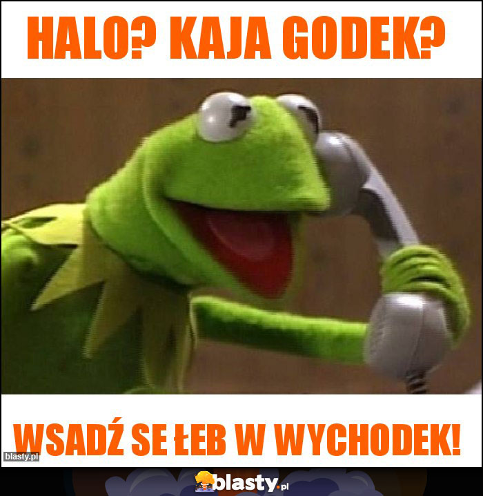 Halo? Kaja Godek?