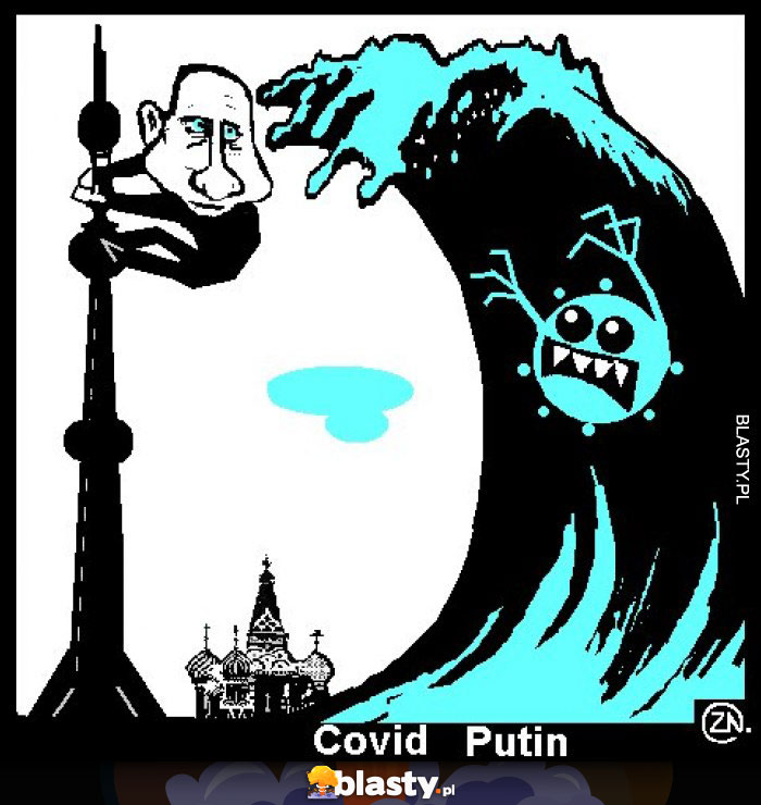 Putin 2021 Covid cartoons