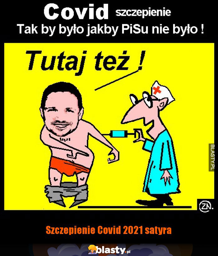 Szczepienie Covid 2021 satyra