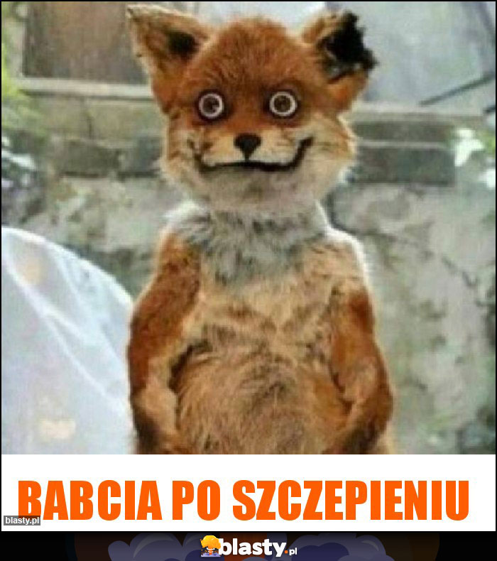 Babcia po szczepieniu