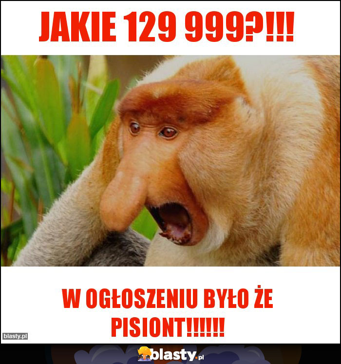 Jakie 129 999?!!!