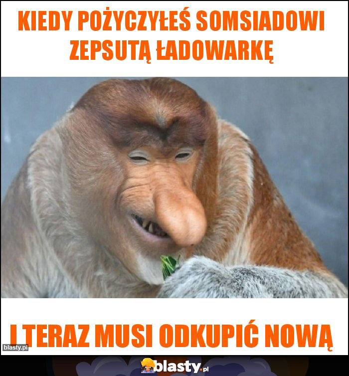 Kiedy pożyczyłeś somsiadowi zepsutą ładowarkę