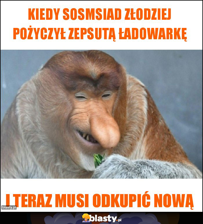 Kiedy sosmsiad złodziej pożyczył zepsutą ładowarkę