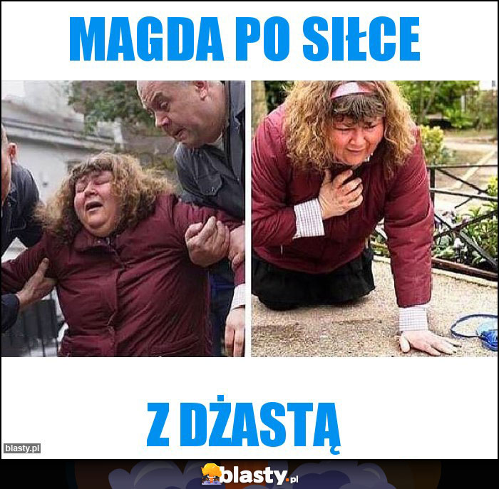 Magda po siłce