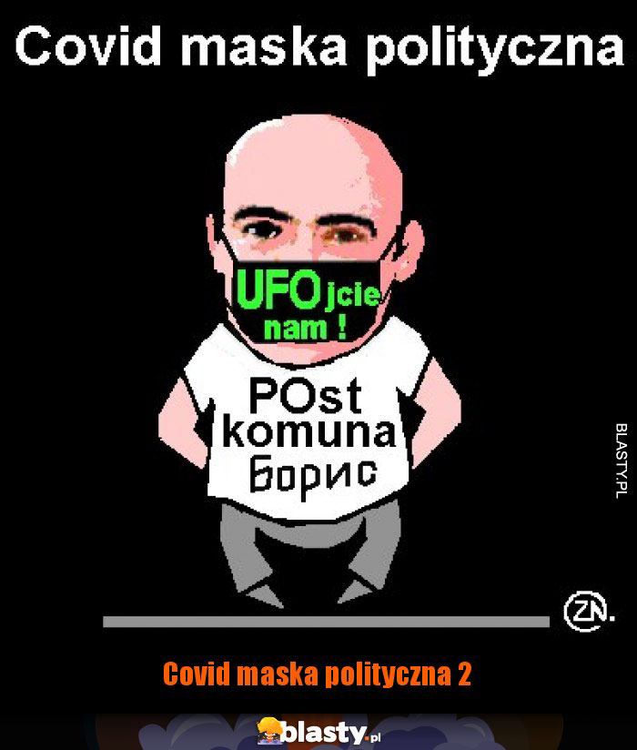 Covid maska polityczna 2