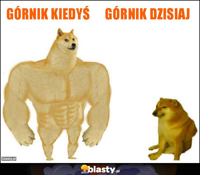 Górnik kiedyś      Górnik dzisiaj