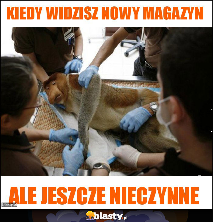 Kiedy widzisz nowy magazyn