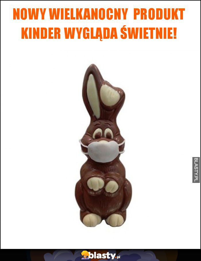 Nowy wielkanocny  produkt kinder wygląda świetnie!