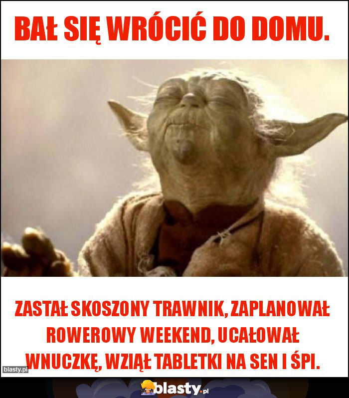 Bał się wrócić do domu.