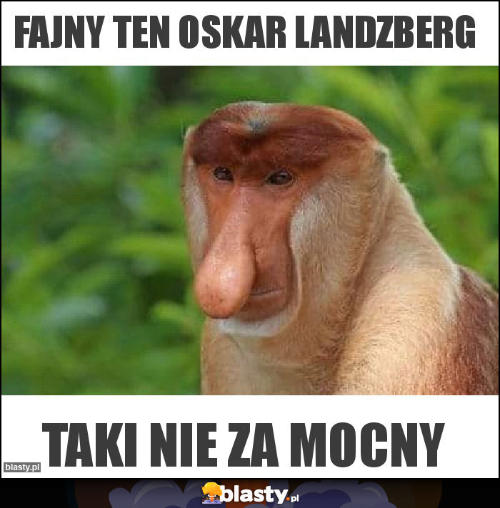 Fajny ten Oskar Landzberg