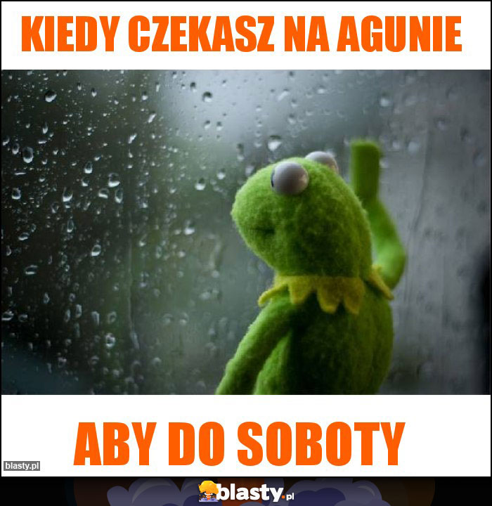 Kiedy czekasz na Agunie