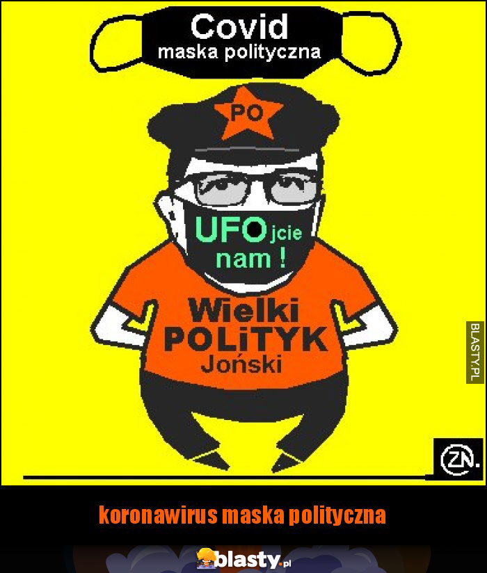 koronawirus maska polityczna