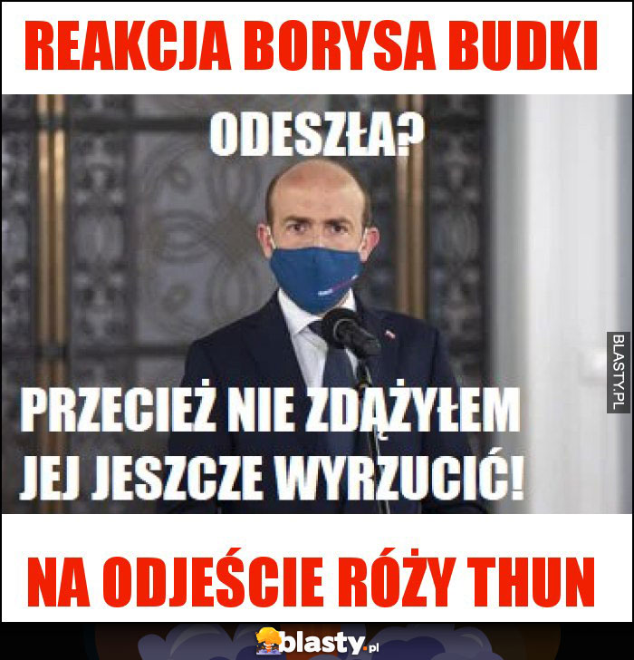 Reakcja Borysa Budki