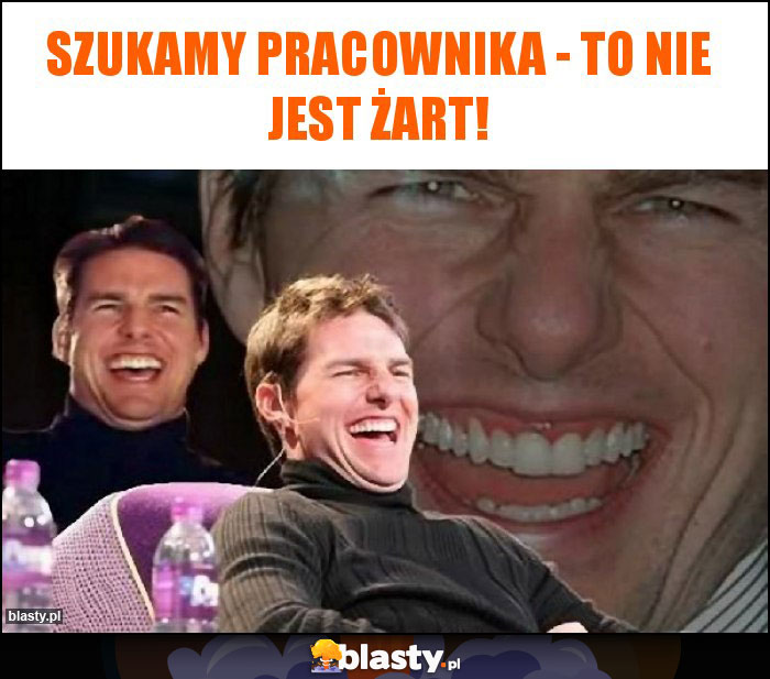 Szukamy pracownika - to nie jest żart!