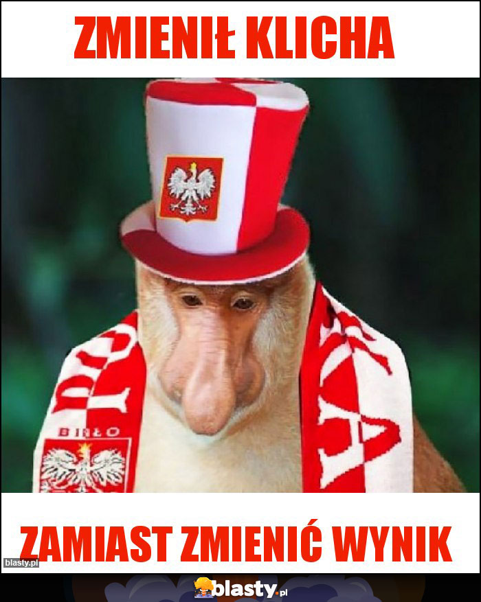 Zmienił klicha