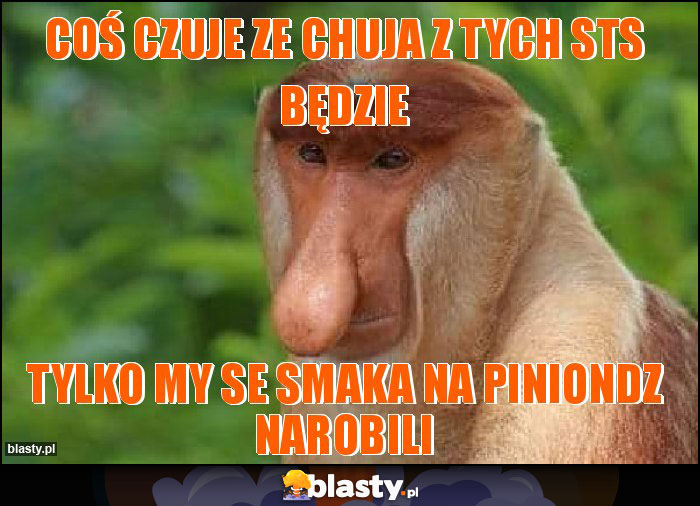 Coś czuje ze chuja z tych sts będzie