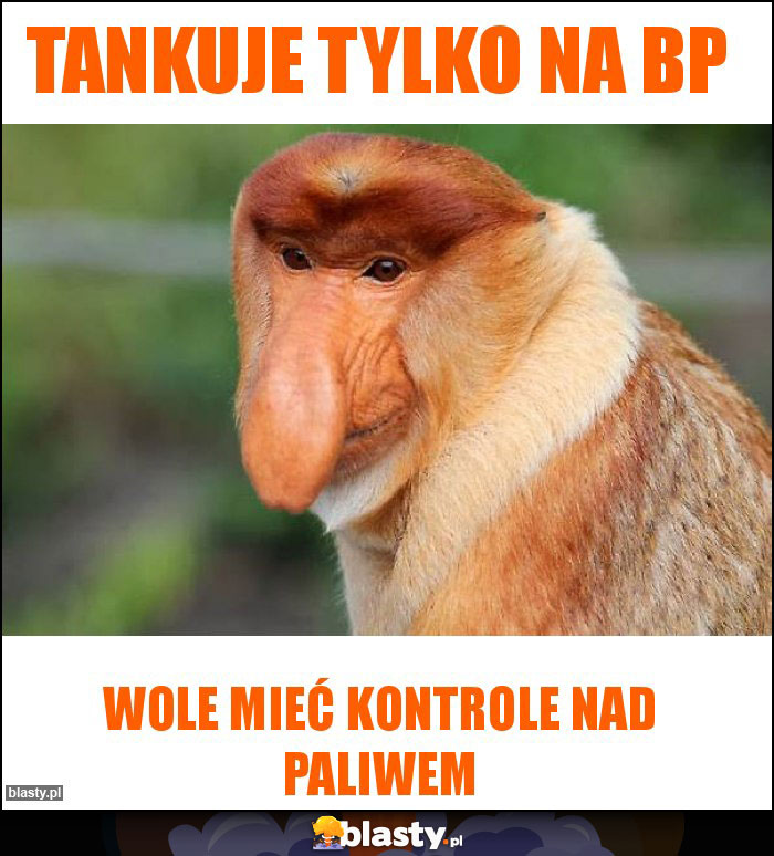 Tankuje tylko na BP