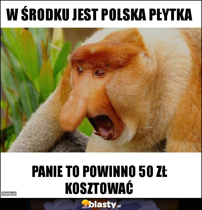 W środku jest polska płytka