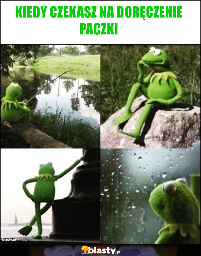 Kiedy czekasz na doręczenie paczki