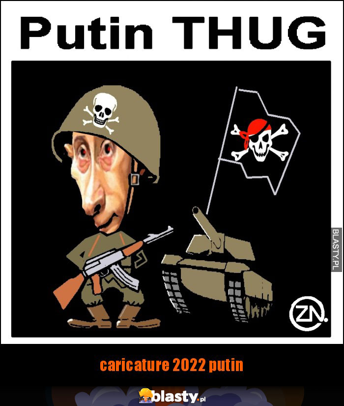 caricature 2022 putin