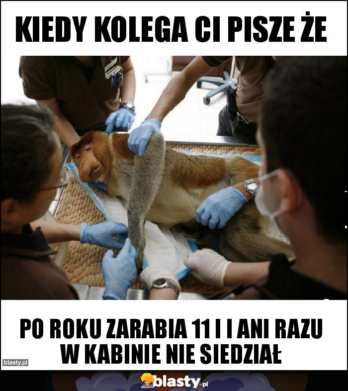 Kiedy kolega Ci pisze że