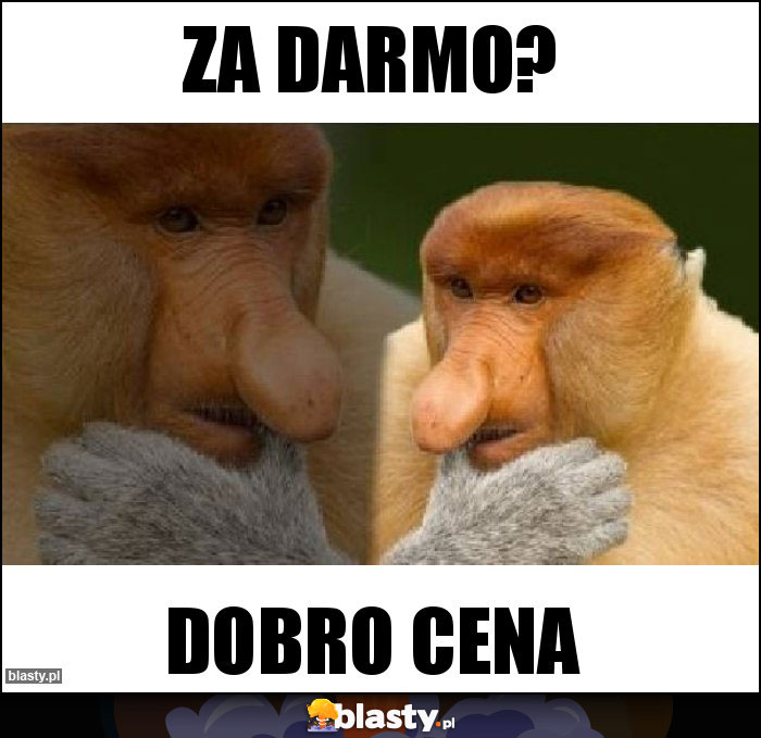 Za darmo?