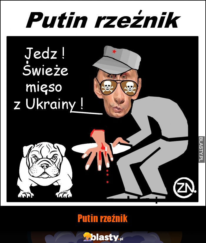 Putin rzeźnik