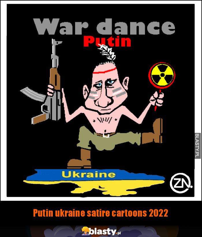 Putin ukraine satire cartoons 2022