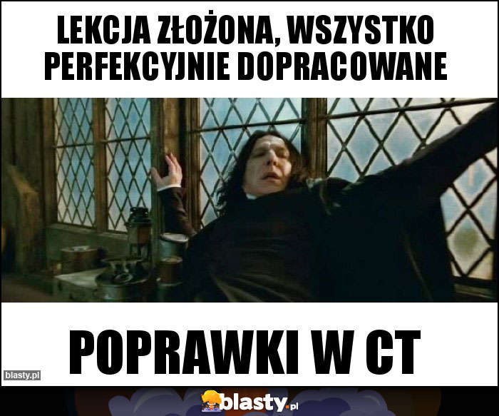 lekcja złożona, wszystko perfekcyjnie dopracowane