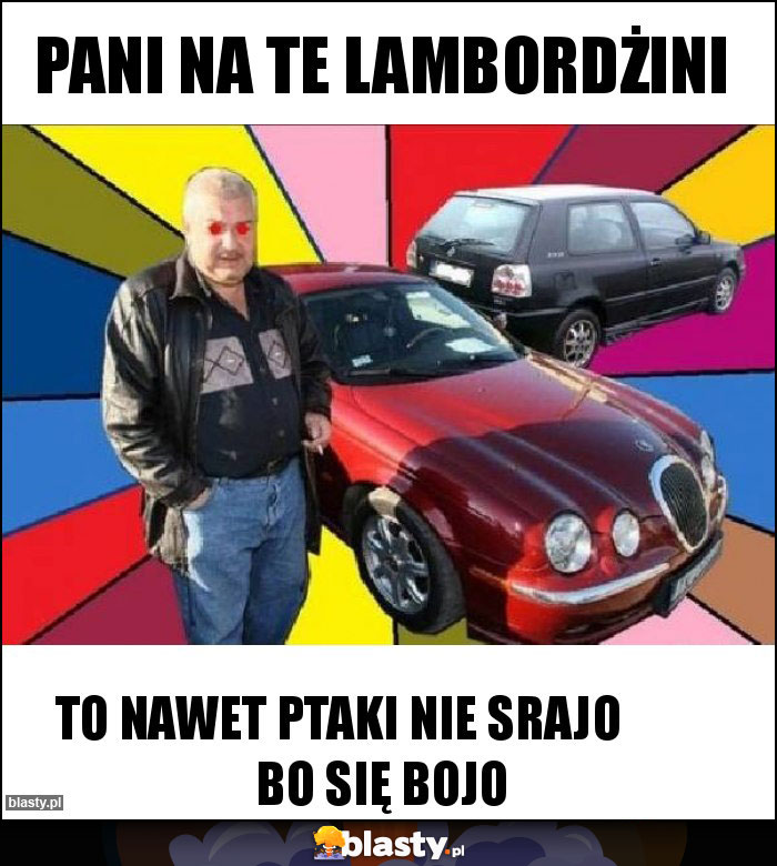 Pani na te lambordżini