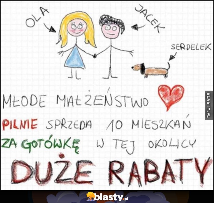 Młode małżeństwo pilnie sprzeda 10 mieszkań za gotówkę w tej okolicy, duże rabaty